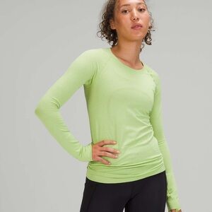 Green Long Sleeve Top